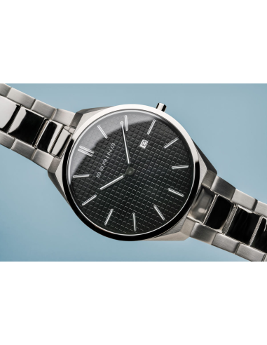 BERING | Ultra Slim | poleret/børstet sølv | 17240-702