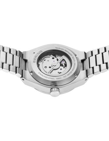 BERING | Automatic | børstet sølv | 19441-707