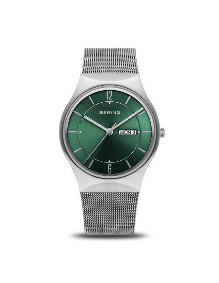 BERING | Classic | børstet sølv | 11938-008DD