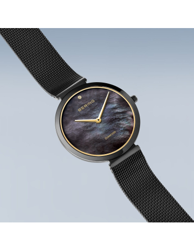 BERING | Classic | poleret sort | 18132-132