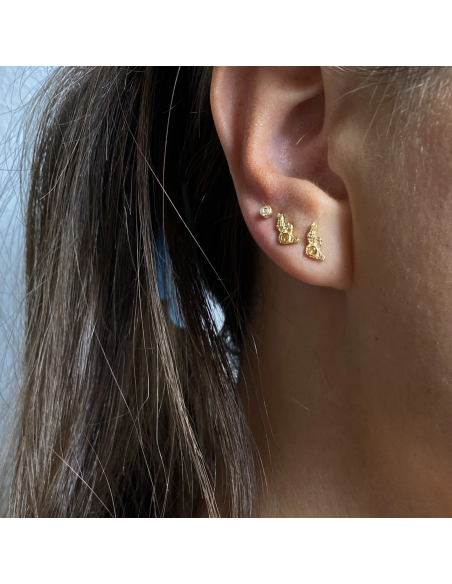 SISTIE x Silke - Ørestikker Forgyldt