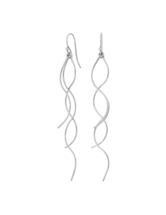 NORDAHL JEWELLERY | Rhd. sølv ørehænger SPIN52