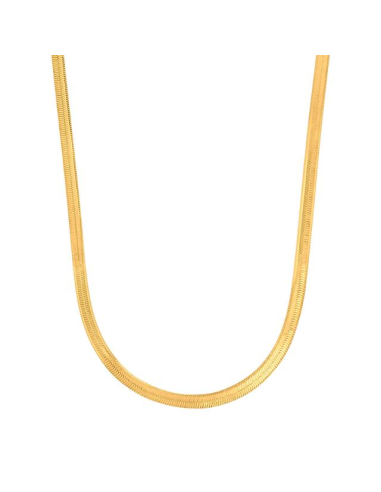 FLAT52 halskæde i forgyldt sølv | Nordahl Jewellery