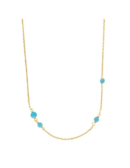 NORDAHL JEWELLERY | Forgyldt kæde TURQUOISE52