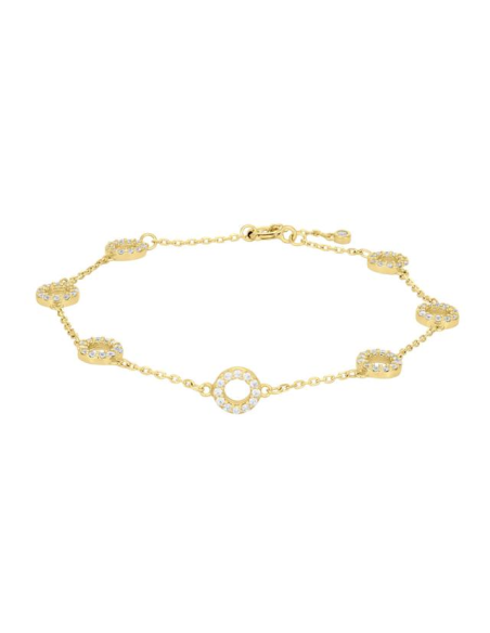 JOANLI NOR | Forgyldt sølv armbånd ANNANOR 6mm JOANLI NOR | Forgyldt sølv armbånd ANNANOR 6mm