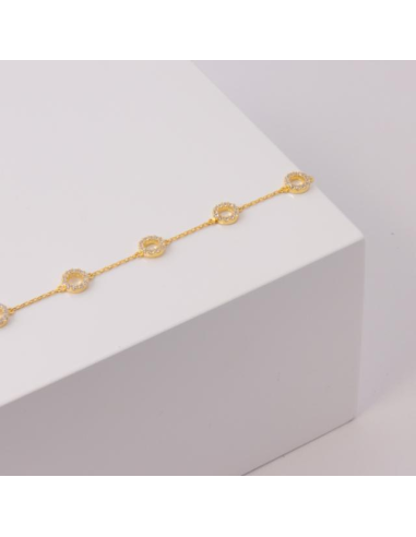 JOANLI NOR | Forgyldt sølv armbånd ANNANOR 6mm