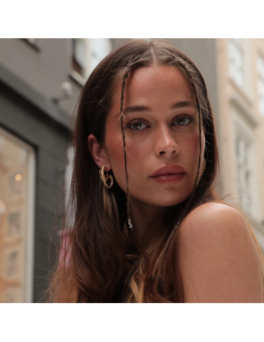 SISTIE | Lana - Kreoler Large Forgyldt Stål