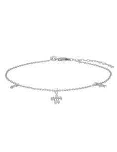 NORDAHL JEWELLERY - RHD. SØLV ANKELKÆDE BEACH52