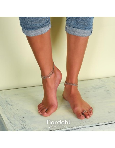 NORDAHL JEWELLERY | RHD. SØLV ANKELKÆDE SUMMER52