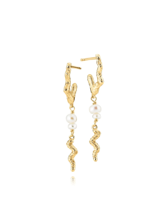 SISTIE | Universe - Øreringe Forgyldt