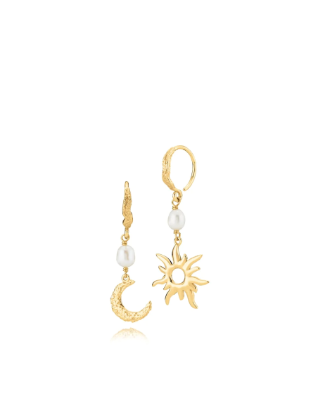 SISTIE | Universe - Øreringe Forgyldt