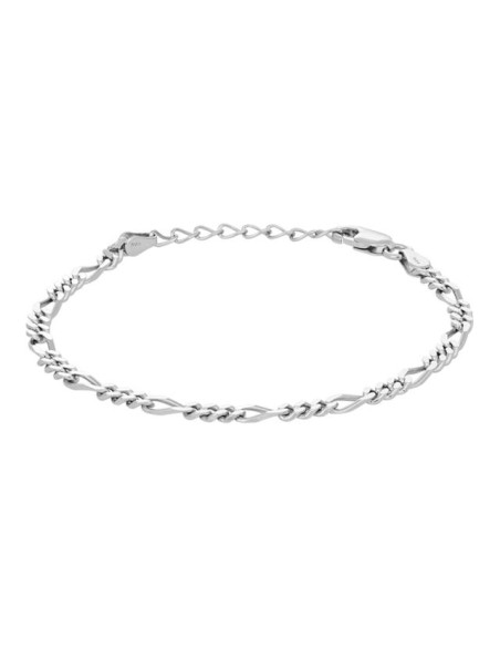NORDAHL JEWELLERY | Rhd. sølv armbånd FIGARO52 3mm