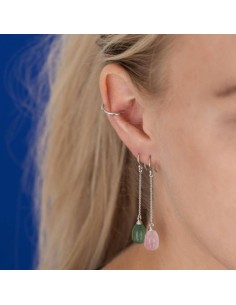 NORDAHL JEWELLERY | Rhod. sølvearcuff PIERCE52 1 stk. 2