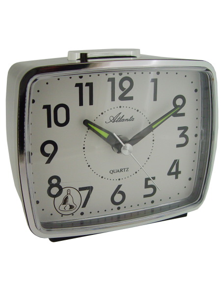 BONETT | Vækkeur sort. Klokke ring