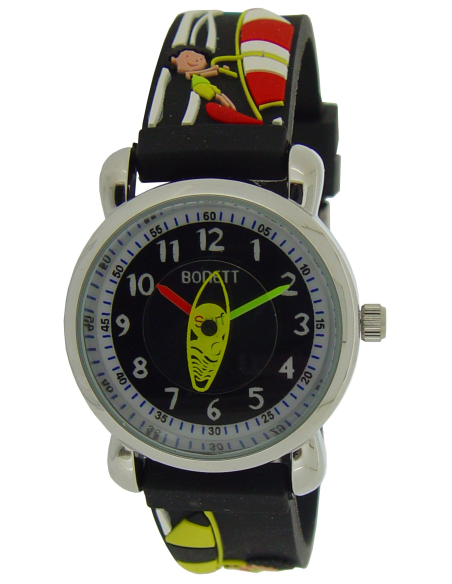 BONETT | Drengeur m surfer SORT