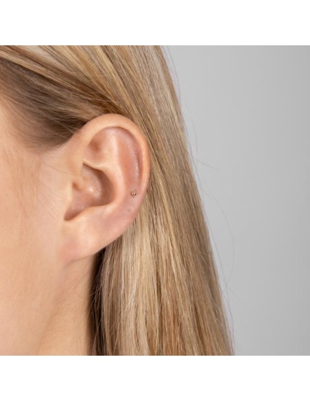 NORDAHL JEWELLERY | 14kt. Labret-piercing kugle 2mm solid PIERCE52 1st