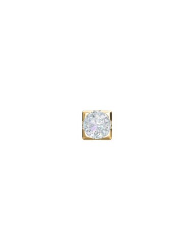 NORDAHL JEWELLERY | 14kt. Labret 1 diamant 0,004ct 1,5mm Grab PIERCE52