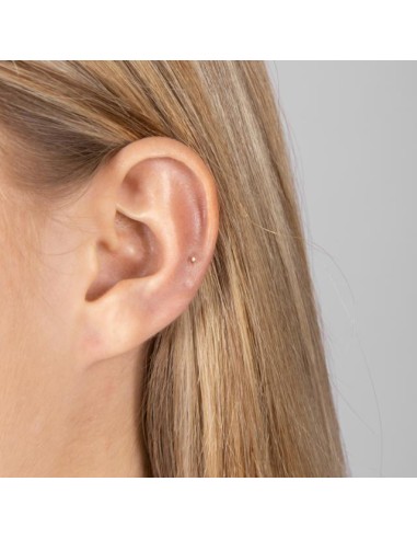 NORDAHL JEWELLERY | 14kt. Labret 1 diamant 0,004ct 1,5mm Grab PIERCE52