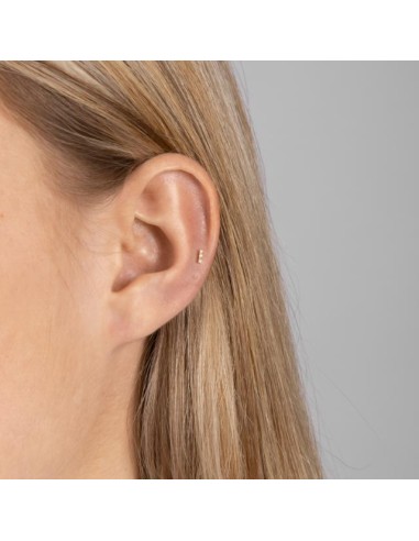 NORDAHL JEWELLERY | 14kt. Labret 3 dia 0,012ct 4,4mm Grab PIERCE52 1st