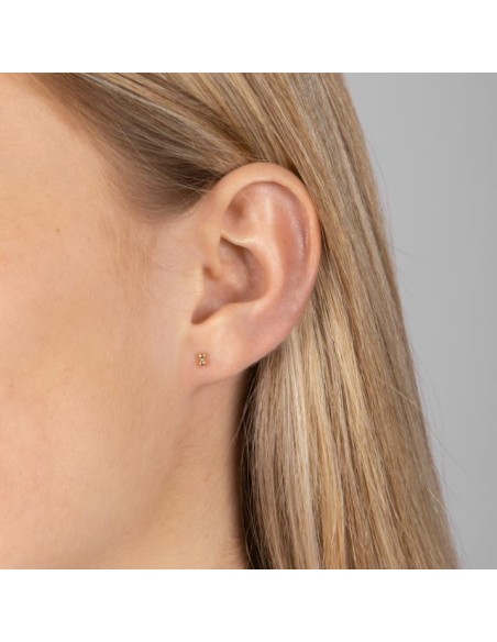 NORDAHL JEWELLERY | 14kt. ørestik 2*2mm kugler PIERCE52 1stk