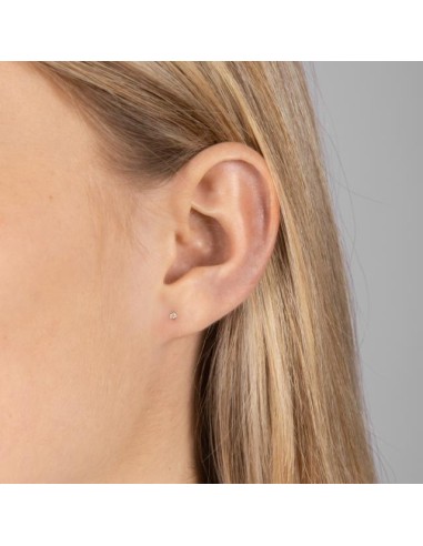 NORDAHL JEWELLERY | 14kt. guldørestik m/1 dia 0,014ct 1,5mm PIERCE52 1