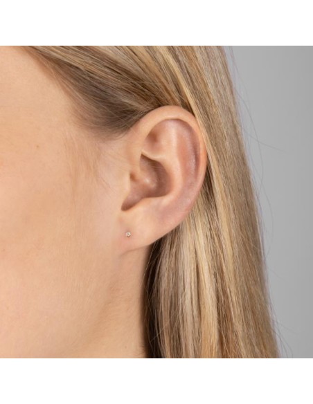 NORDAHL JEWELLERY | 14kt. guldørestik m/1 dia 0,014ct 1,5mm PIERCE52 1