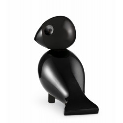 KAY BOJESEN - SANGFUGL RAVN - TRÆFIGUR I MALET BØG - GRÅ FUGL MED SORT NÆB 2