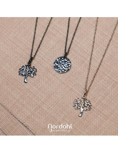 NORDAHL JEWELLERY | Rhd. sølv vedhæng TREE52
