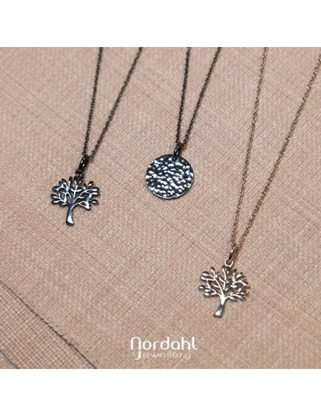 NORDAHL JEWELLERY | Rhd. sølv vedhæng TREE52