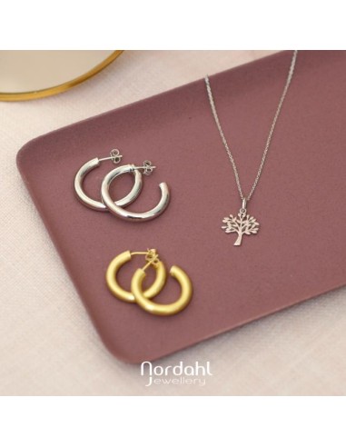 NORDAHL JEWELLERY | Rhd. sølv vedhæng TREE52