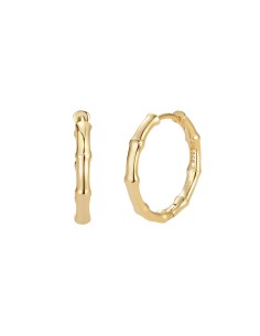 Nava Copenhagen | Mei Earrings L - Forgyldt