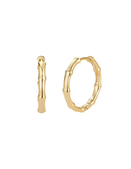 Nava Copenhagen | Mei Earrings L - Forgyldt