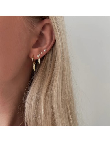 Nava Copenhagen | Luli Earrings - Forgyldt
