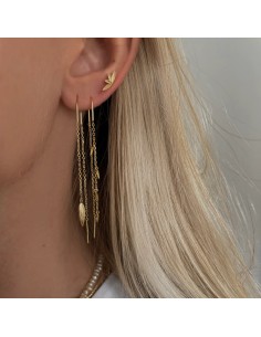 Nava Copenhagen | Meili Petite Studs - Forgyldt 2