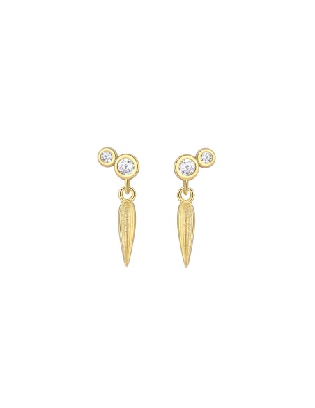 Nava Copenhagen | Yahui Earrings - Forgyldt
