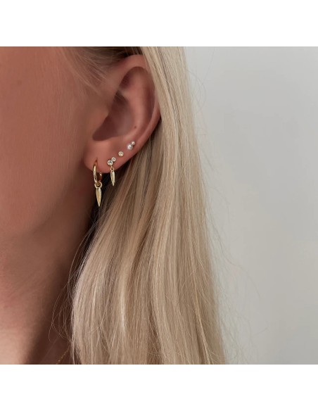 Nava Copenhagen | Yahui Earrings - Forgyldt