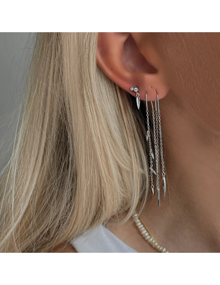 Nava Copenhagen | Yahui Earrings - Sølv Nava Copenhagen | Yahui Earrings - Sølv
