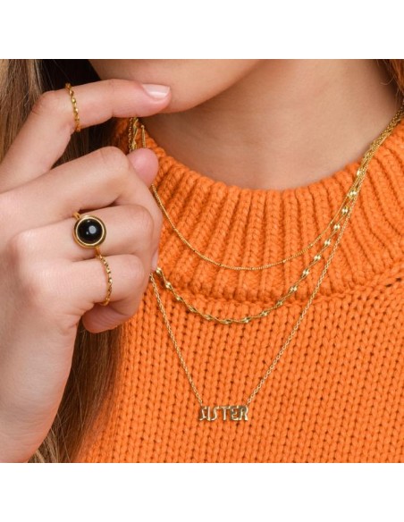 NORDAHL JEWELLERY | Forg. Sølv kæde LUX52