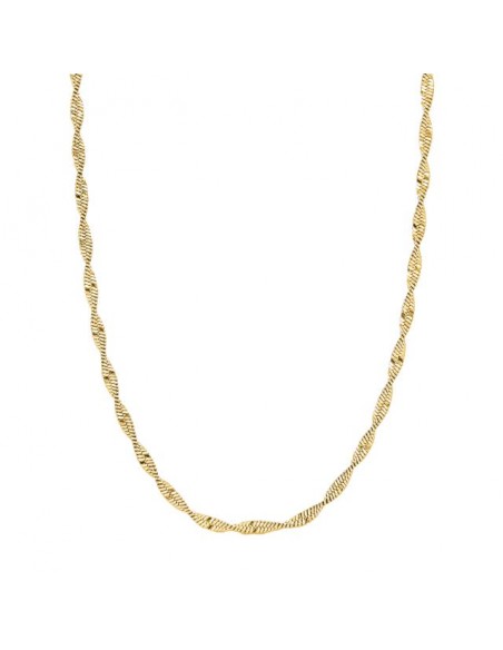 NORDAHL JEWELLERY - FORGYLDT SØLV HALSKÆDE LUX52