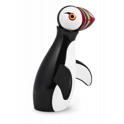 KAY BOJESEN - SØPAPEGØJE - TRÆFIGUR I MALET BØG