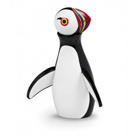 KAY BOJESEN - SØPAPEGØJE - TRÆFIGUR I MALET BØG