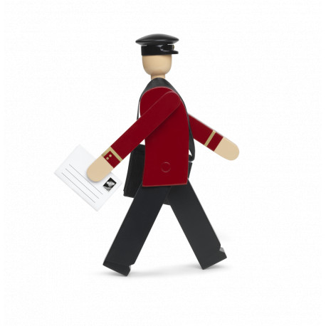 KAY BOJESEN - POSTMAND EINAR - TRÆFIGUR I MALET BØG