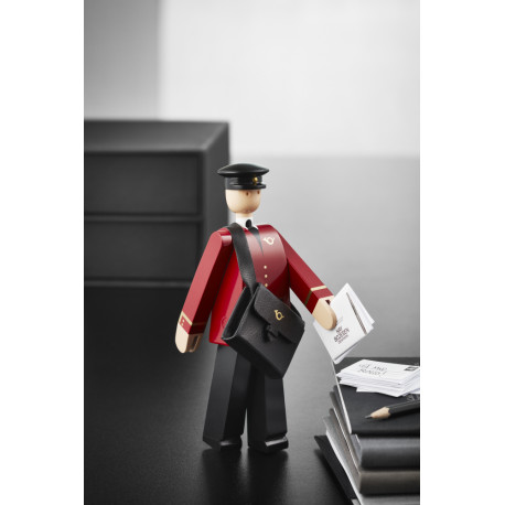 KAY BOJESEN - POSTMAND EINAR - TRÆFIGUR I MALET BØG