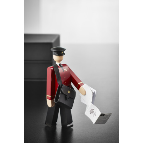 KAY BOJESEN - POSTMAND EINAR - TRÆFIGUR I MALET BØG