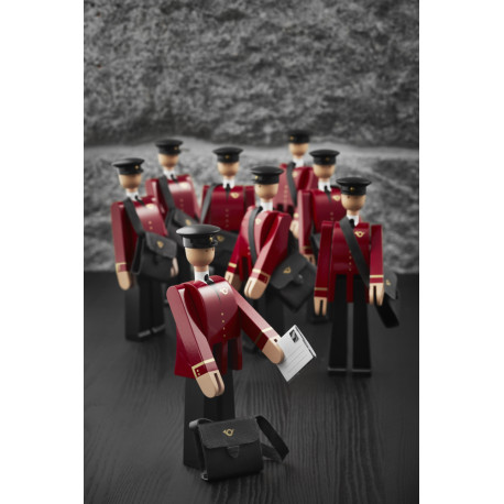 KAY BOJESEN - POSTMAND EINAR - TRÆFIGUR I MALET BØG