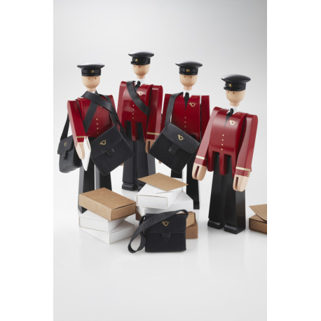 KAY BOJESEN - POSTMAND EINAR - TRÆFIGUR I MALET BØG