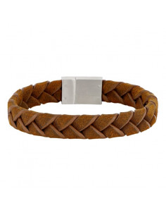 SON OF NOA | SON armbånd brun kalveskin 21cm 2