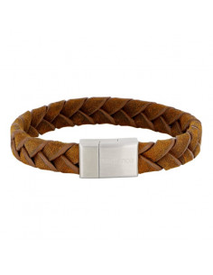 SON OF NOA | SON armbånd brun kalveskin 21cm