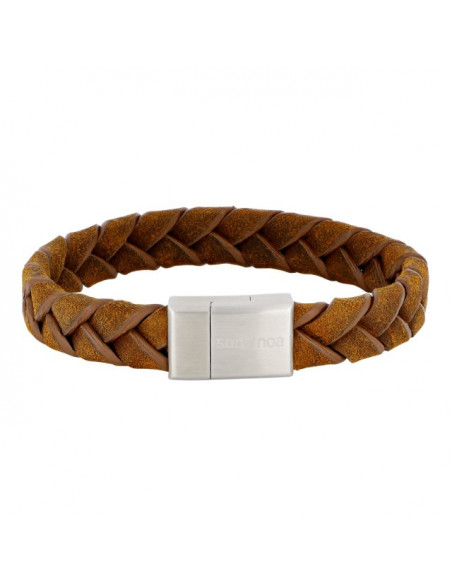 SON OF NOA | SON armbånd brun kalveskin 21cm
