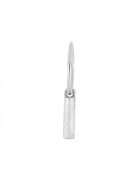 SON OF NOA |  SON Rhd. sølv creoler stav 1stk SON OF NOA |  SON Rhd. sølv creoler stav 1stk